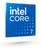 Intel i7 processor badge