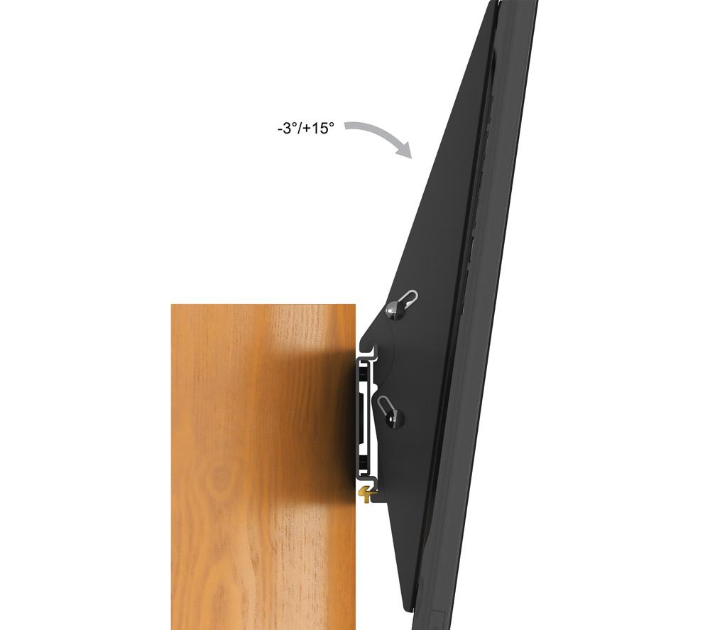 AVF Chepstow 930 mm TV Stand with Mount for up to 65" TVs - Oak image number 6 of 8