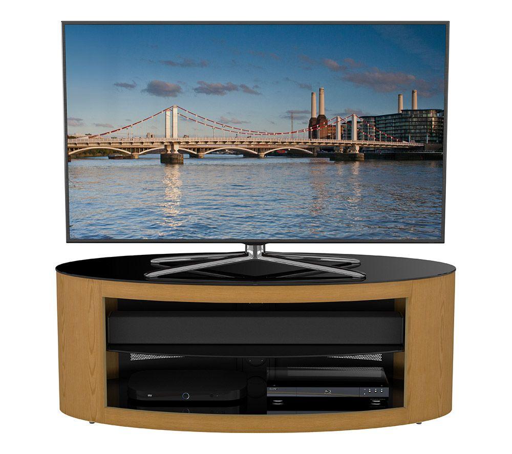 AVF Buckingham 1100 mm TV Stand for up to 55" TVs - Oak image number 5 of 10