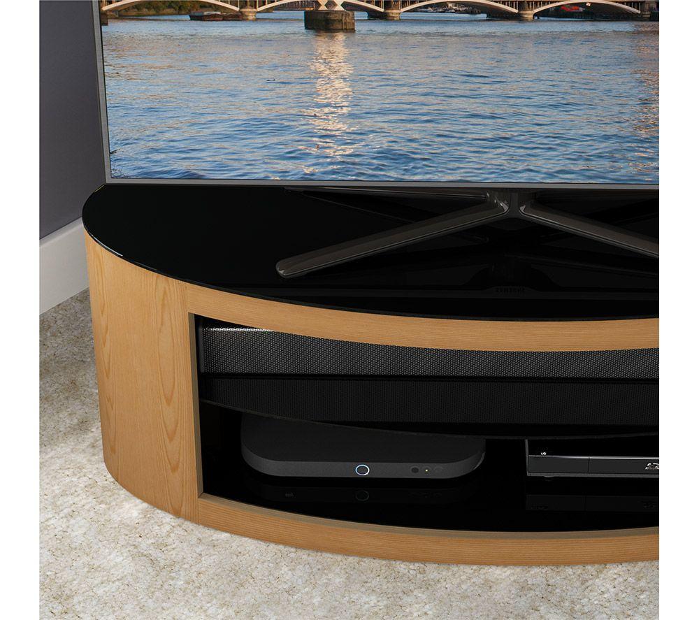 AVF Buckingham 1100 mm TV Stand for up to 55" TVs - Oak image number 6 of 10