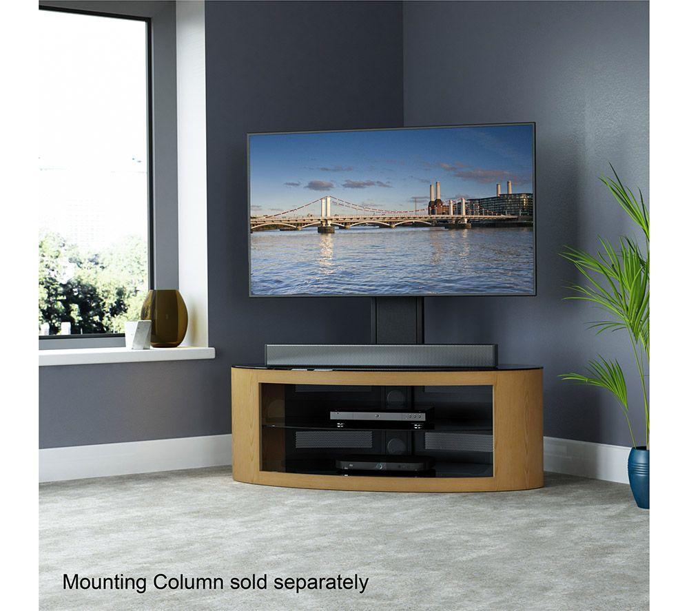 AVF Buckingham 1100 mm TV Stand for up to 55" TVs - Oak image number 10 of 10