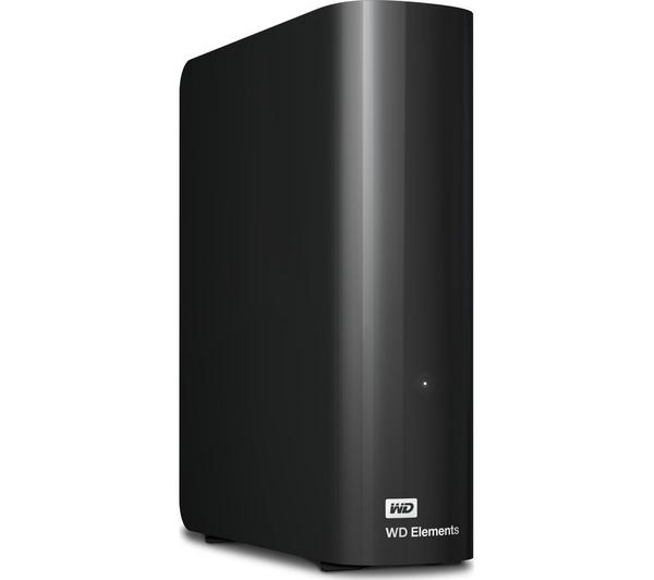 WD Elements External Hard Drive - 8 TB, Black image number 0