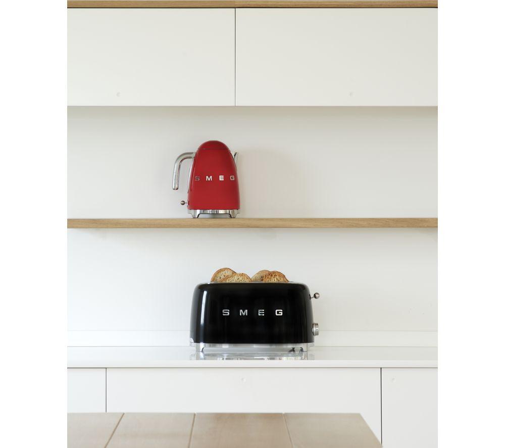 SMEG TSF02BLUK 4-Slice Toaster - Black image number 8 of 8