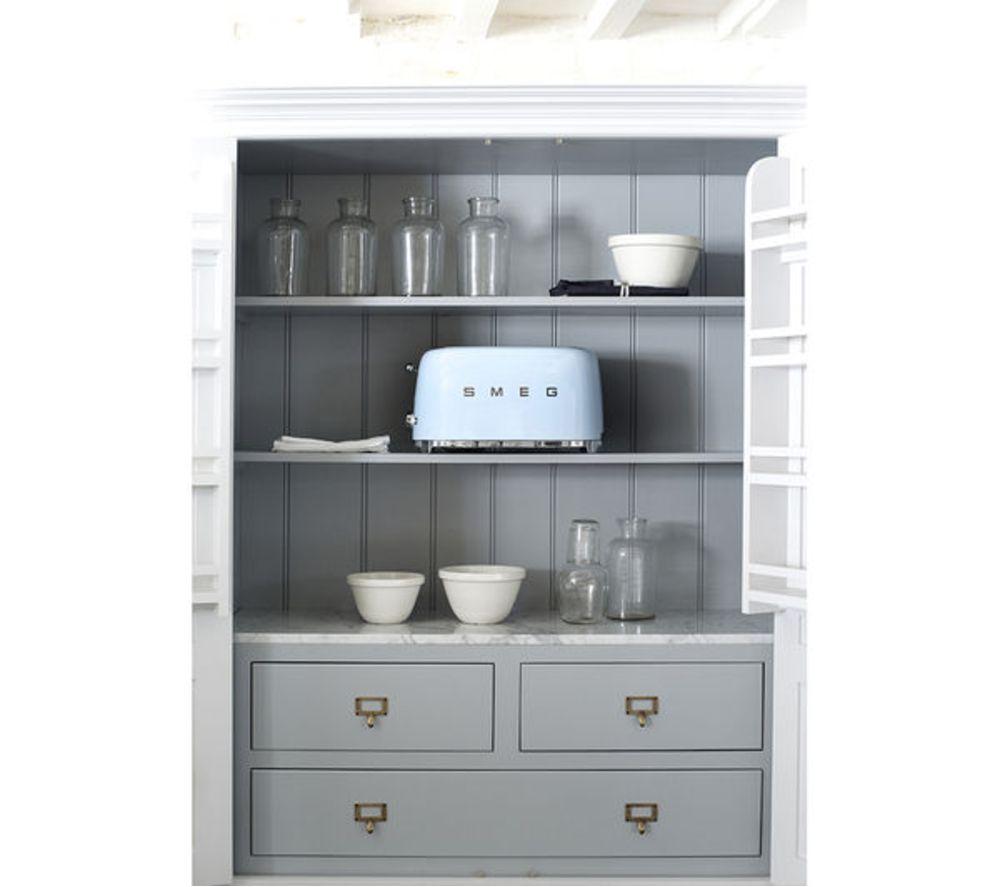SMEG TSF02PBUK 4-Slice Toaster - Pastel Blue image number 4 of 9
