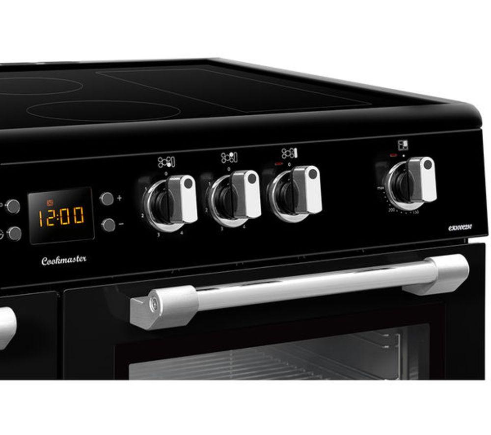 LEISURE Cookmaster CK100C210K Electric Ceramic Range Cooker - Black image number 4 of 17