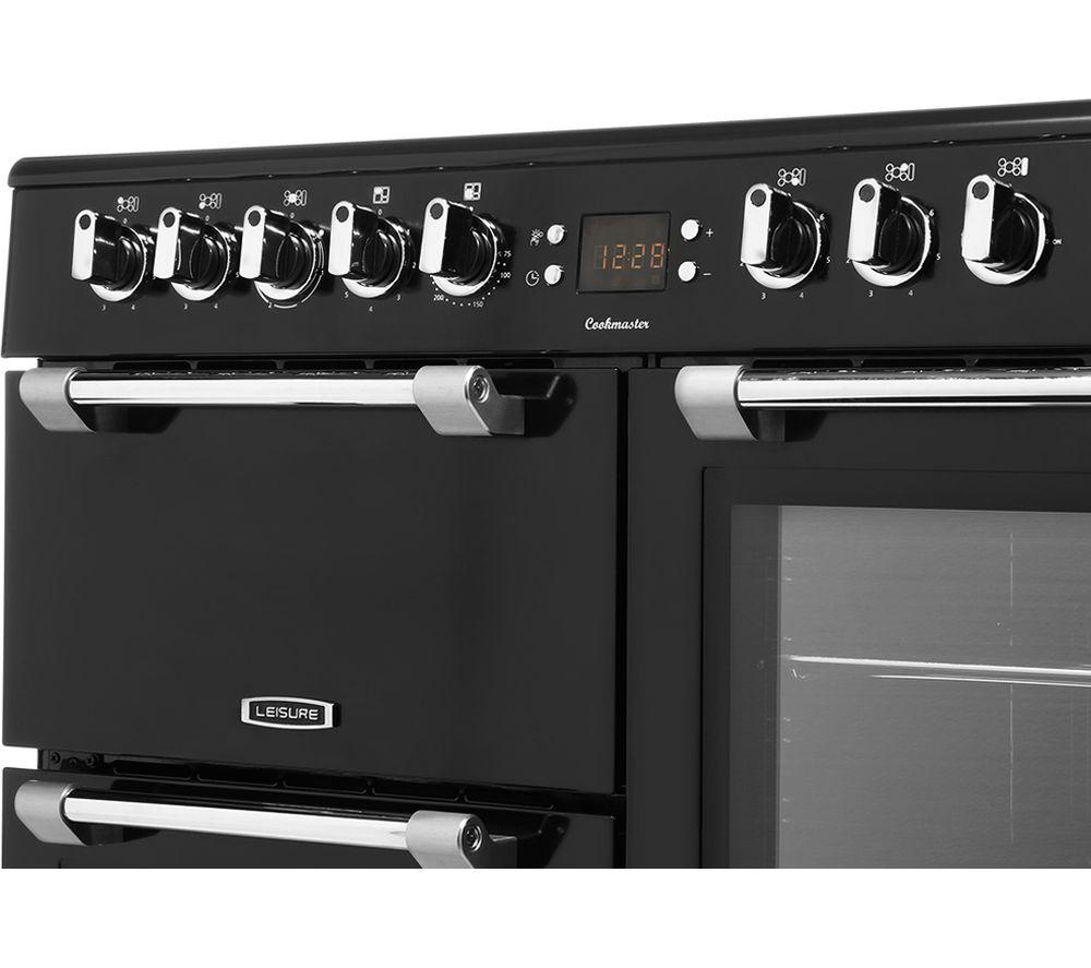 LEISURE Cookmaster CK100C210K Electric Ceramic Range Cooker - Black image number 8 of 17