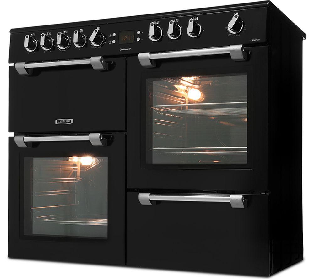 LEISURE Cookmaster CK100C210K Electric Ceramic Range Cooker - Black image number 9 of 17