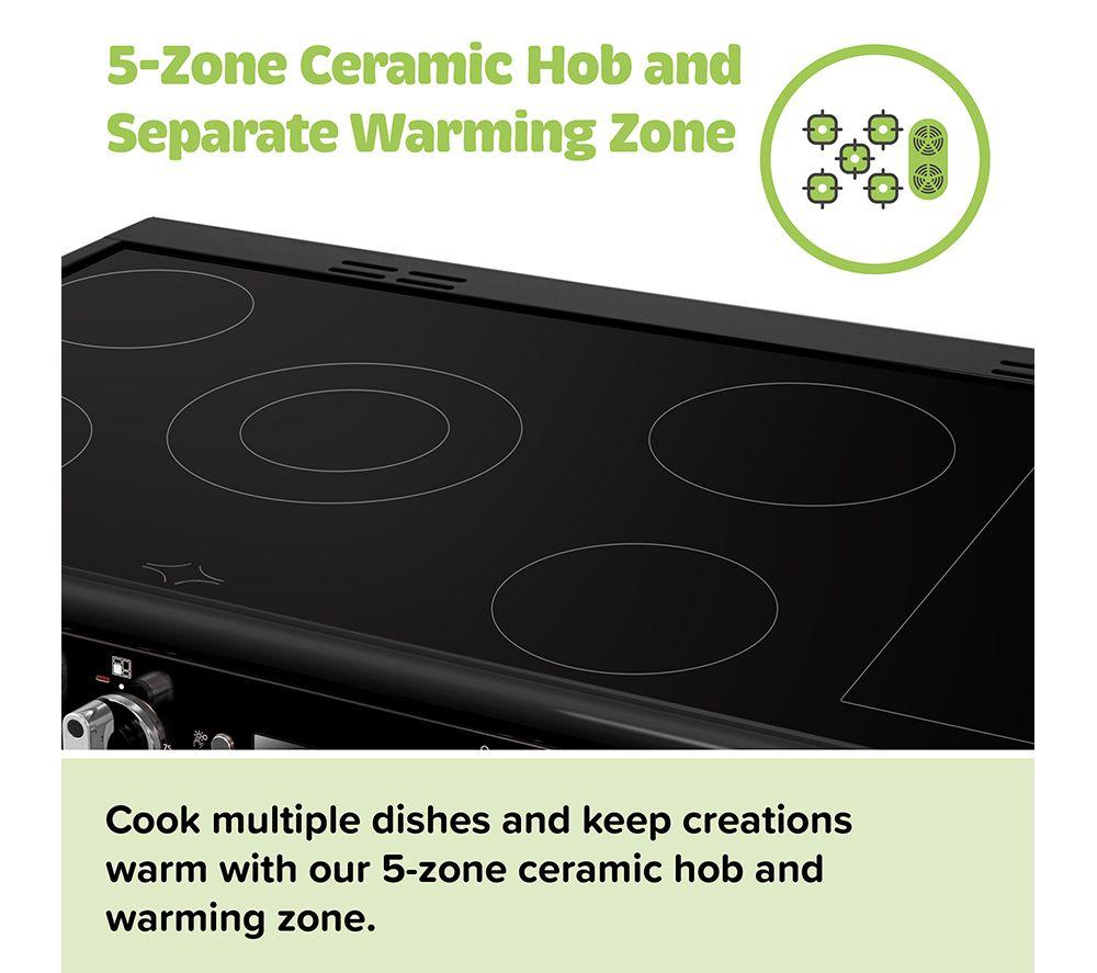 LEISURE Cookmaster CK100C210K Electric Ceramic Range Cooker - Black image number 13 of 17