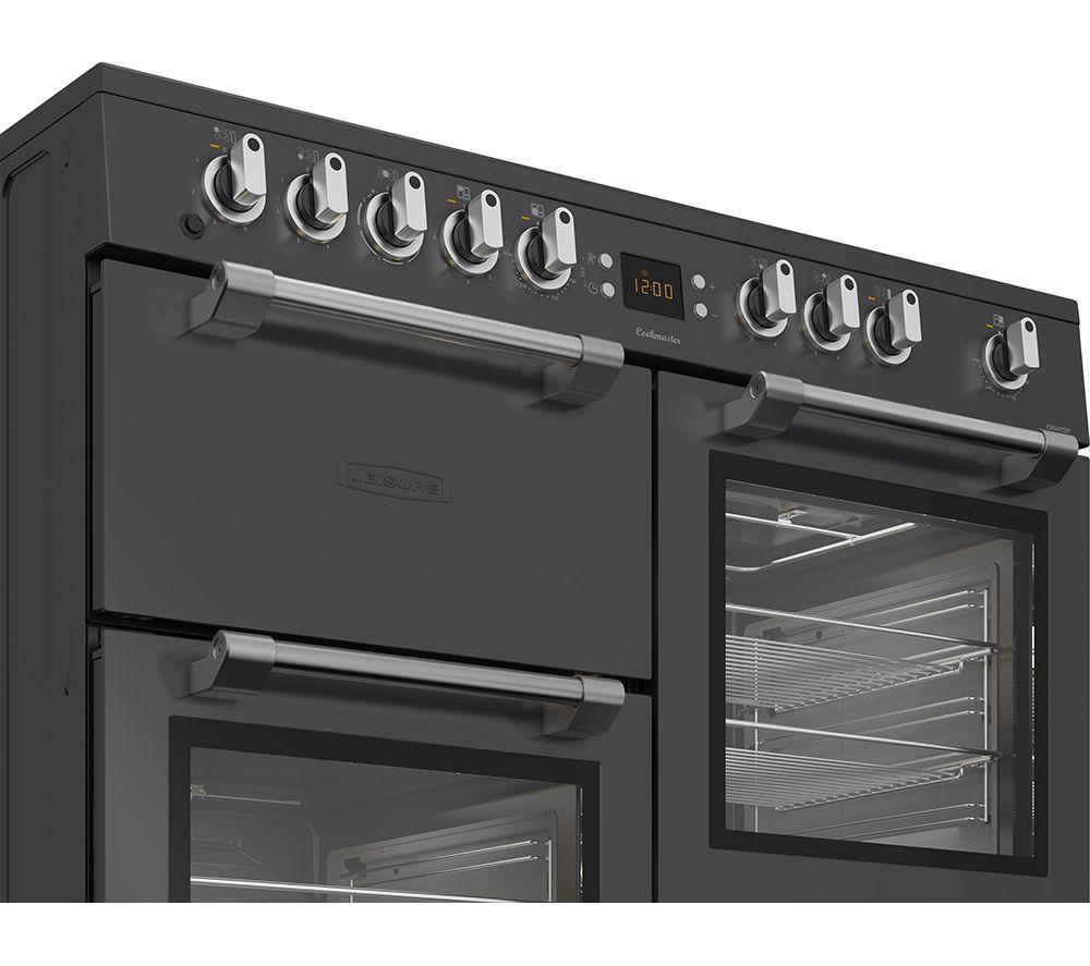 LEISURE Cookmaster CK100C210T Electric Ceramic Range Cooker - Anthracite image number 2 of 7