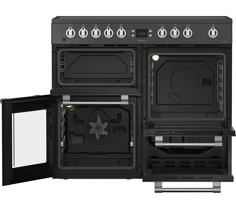 LEISURE Cookmaster CK100C210T Electric Ceramic Range Cooker - Anthracite image number 3 of 7