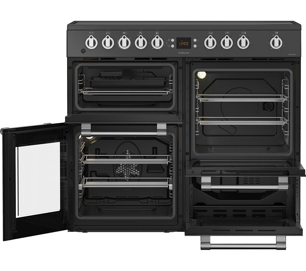 LEISURE Cookmaster CK100C210T Electric Ceramic Range Cooker - Anthracite image number 5 of 7