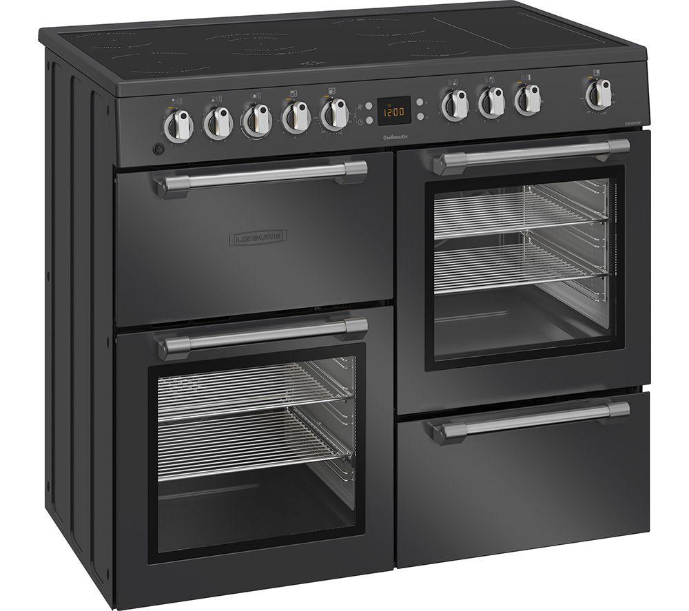 LEISURE Cookmaster CK100C210T Electric Ceramic Range Cooker - Anthracite image number 6 of 7