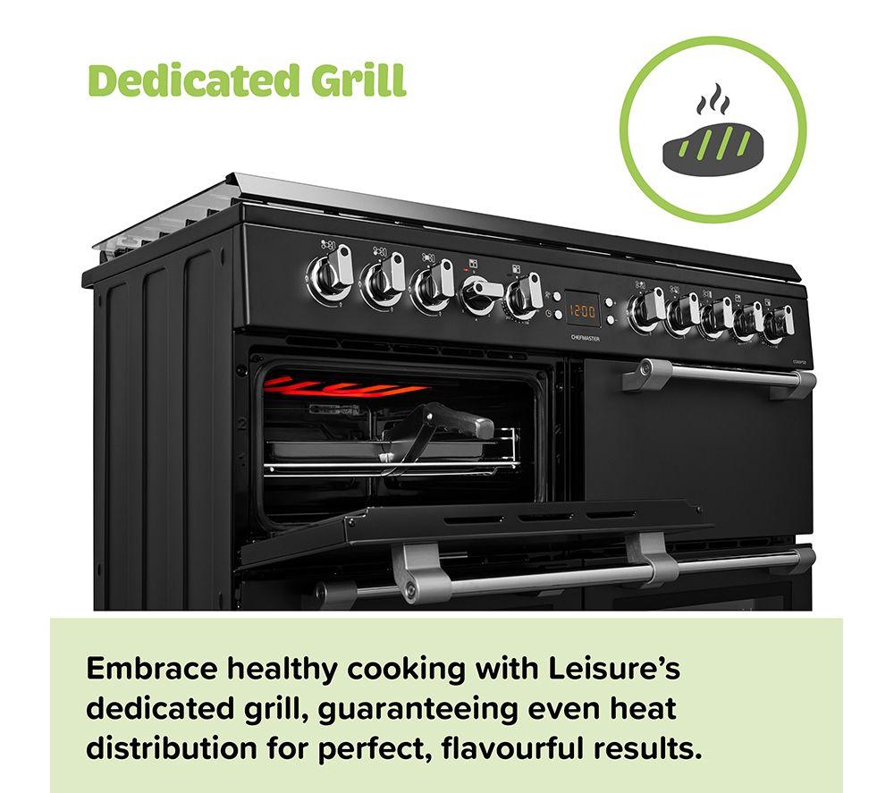 LEISURE Cookmaster CK90F232K 90 cm Dual Fuel Range Cooker - Black image number 17 of 20