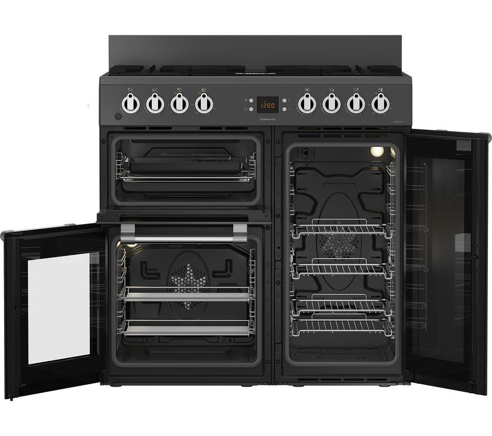 LEISURE Cookmaster CK90F232T 90 cm Dual Fuel Range Cooker - Anthracite image number 4 of 5