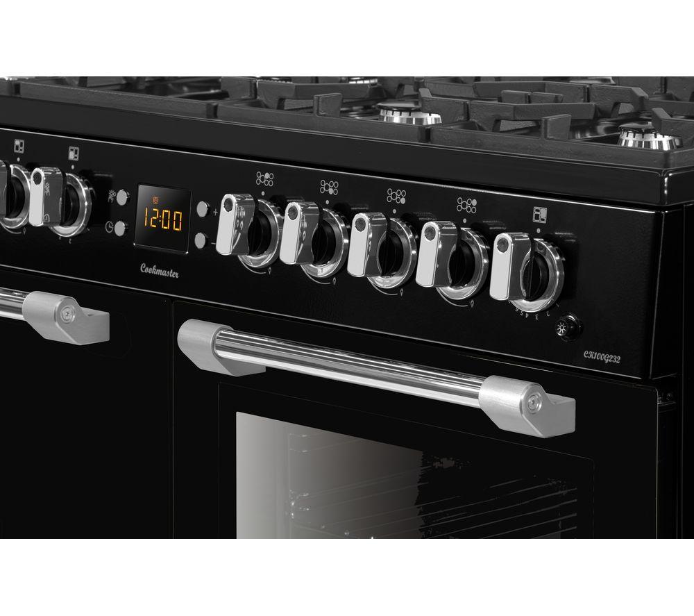 LEISURE Cookmaster CK100G232K 100 cm Gas Range Cooker - Black image number 2 of 12