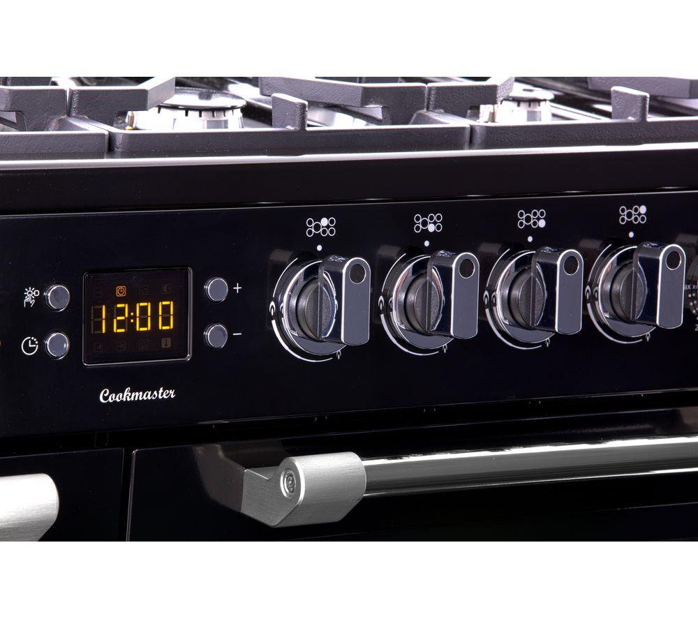 LEISURE Cookmaster CK100G232K 100 cm Gas Range Cooker - Black image number 3 of 12