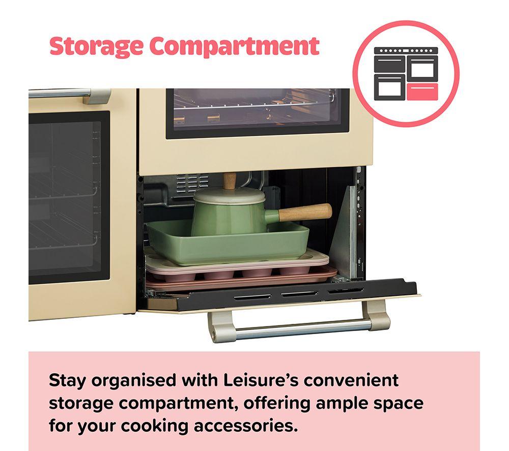 LEISURE Cookmaster CK100G232C 100 cm Gas Range Cooker - Cream image number 18 of 19