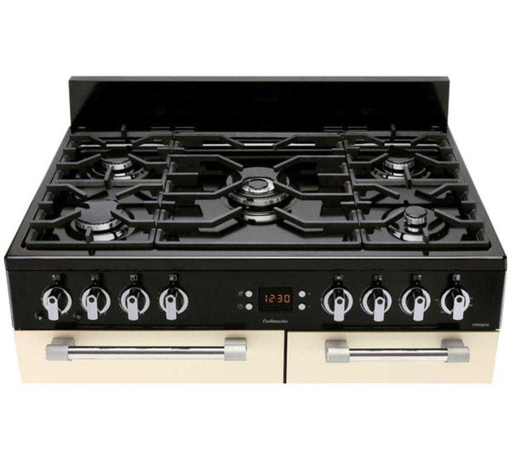 LEISURE Cookmaster CK90G232C Dual Fuel Range Cooker - Cream image number 2 of 15