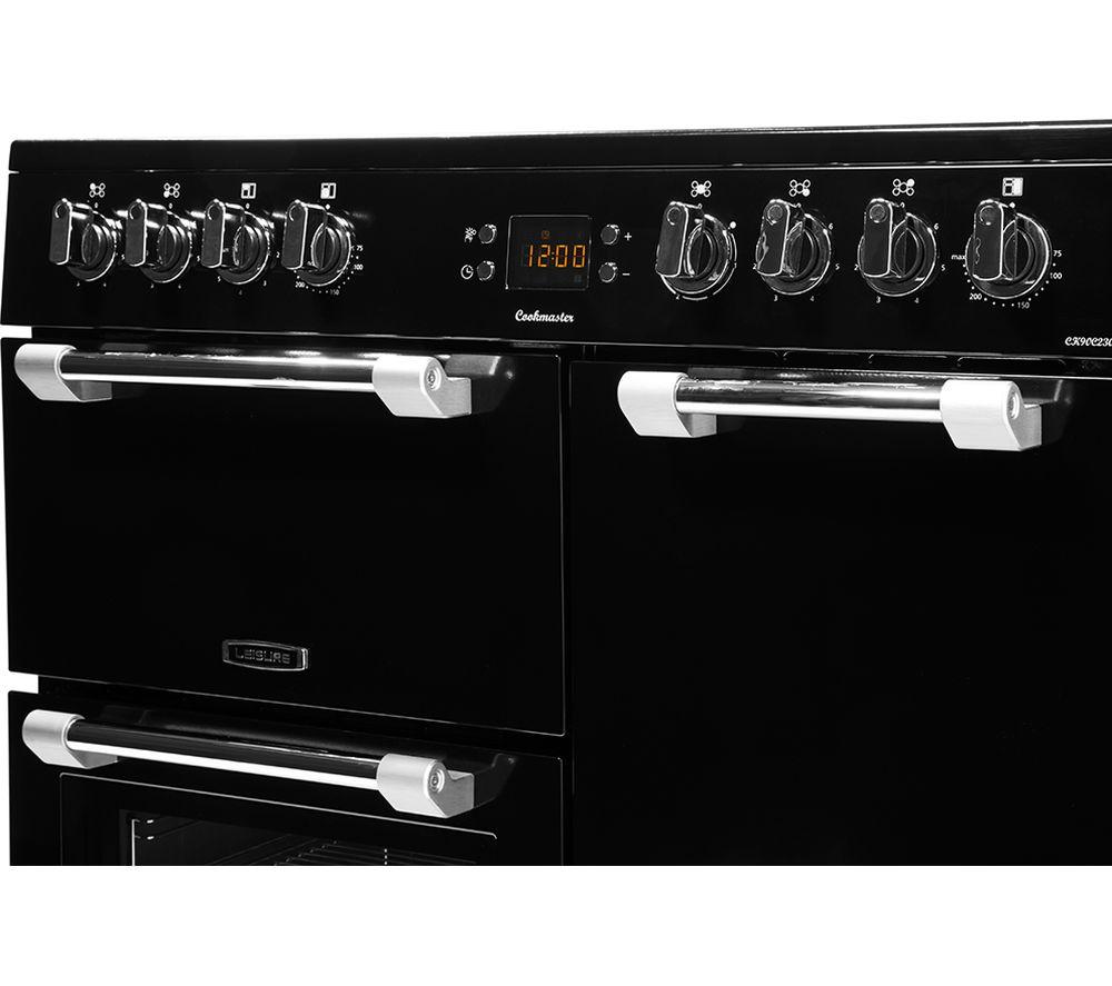 LEISURE Cookmaster CK90C230K Electric Ceramic Range Cooker - Black image number 7 of 17