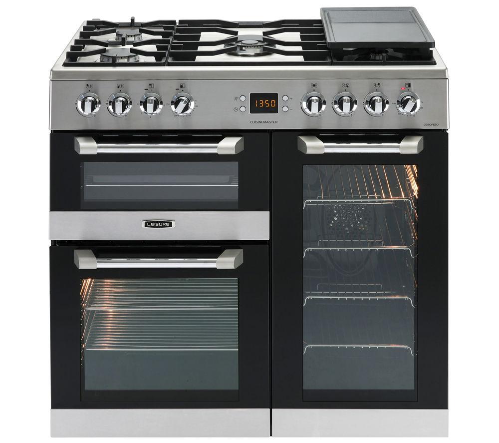 LEISURE Cuisinemaster CS90F530X Dual Fuel Range Cooker - Stainless Steel