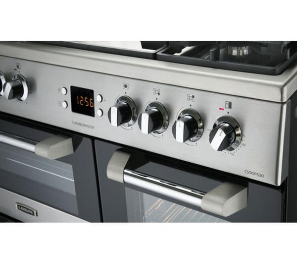 LEISURE Cuisinemaster CS90F530X Dual Fuel Range Cooker - Stainless Steel image number 1