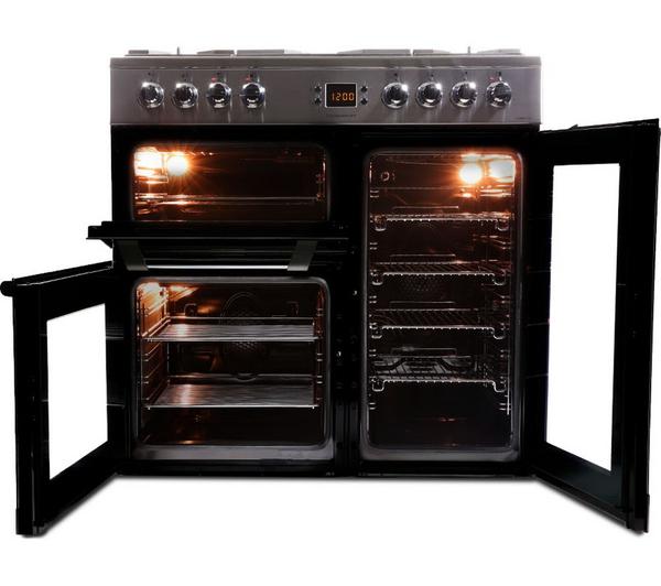 LEISURE Cuisinemaster CS90F530X Dual Fuel Range Cooker - Stainless Steel image number 4