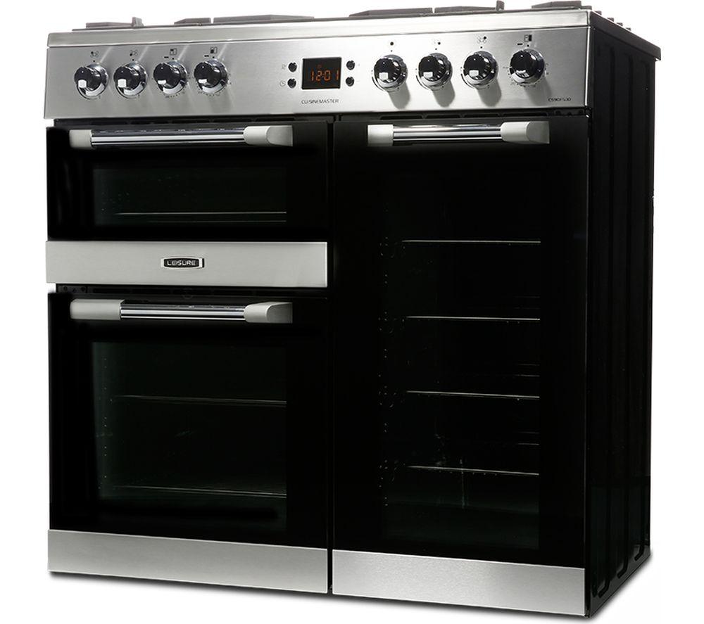 Buy LEISURE Cuisinemaster CS90F530X Dual Fuel Range Cooker Stainless
