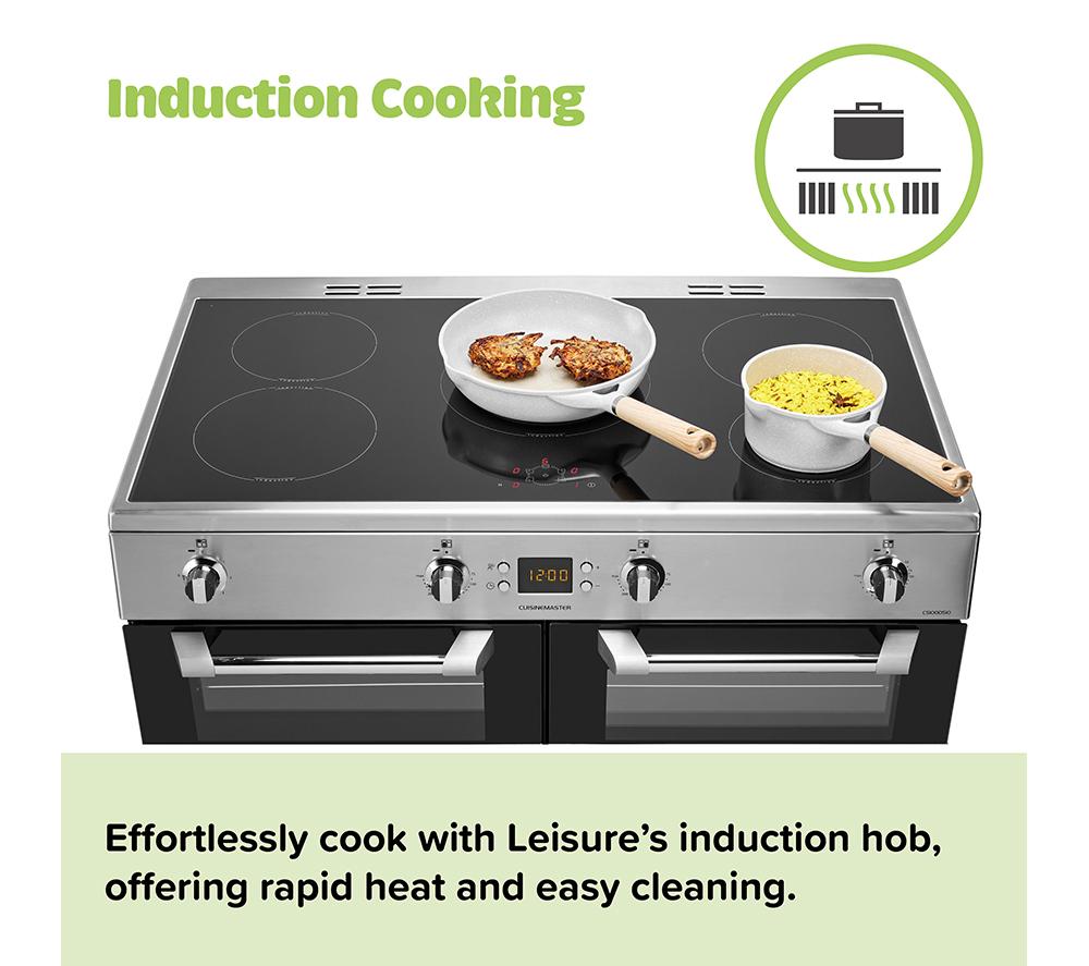 LEISURE Cuisinemaster CS90F530X Dual Fuel Range Cooker - Stainless Steel image number 17 of 21