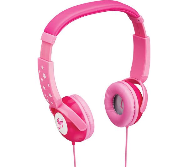 GOJI GKIDPNK15 Kids Headphones - Candy Pink image number 0