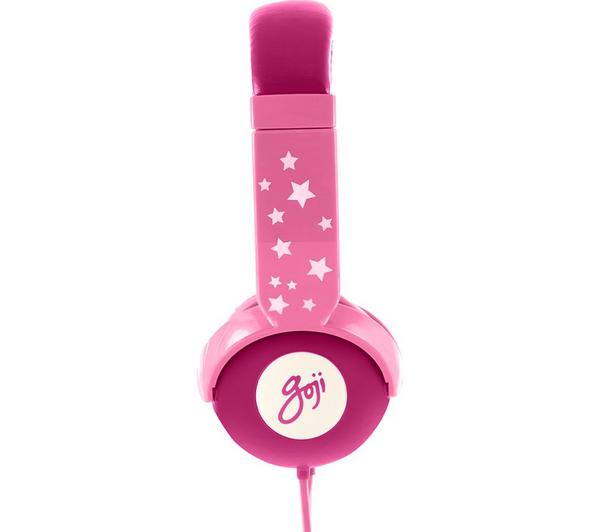 GOJI GKIDPNK15 Kids Headphones - Candy Pink image number 1