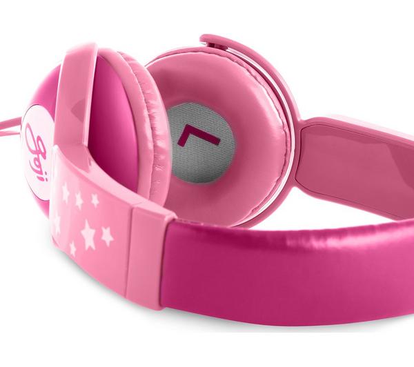 GOJI GKIDPNK15 Kids Headphones - Candy Pink image number 4