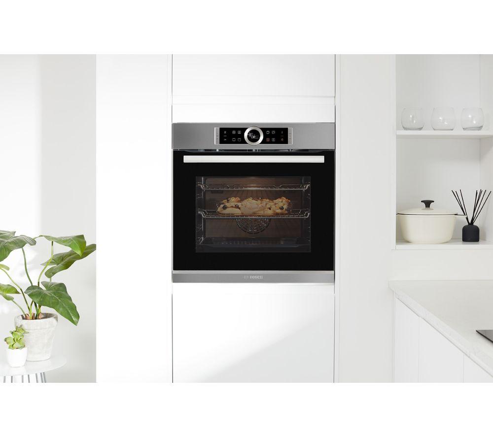 Buy BOSCH Serie 8 HBG634BS1B Electric Oven Stainless Steel Currys