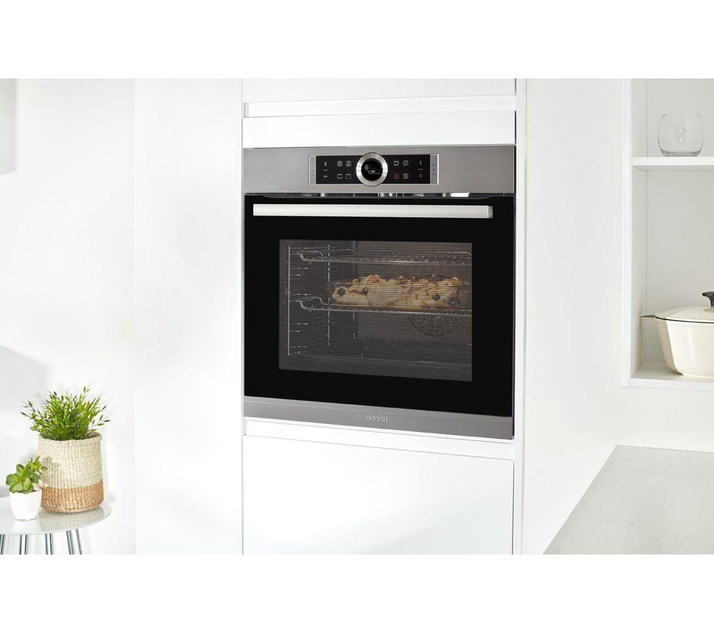 Buy BOSCH Serie 8 HBG634BS1B Electric Oven Stainless Steel Currys