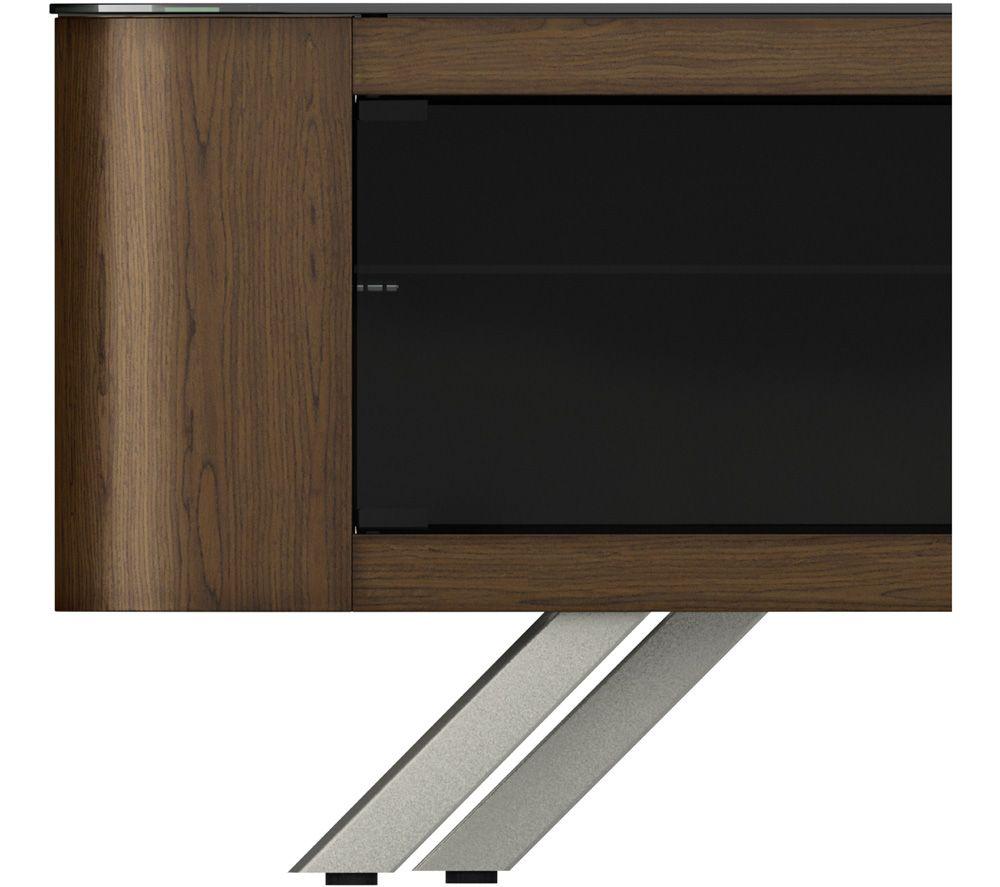 AVF Bay 1500 mm Curved TV Stand for up to 70" TVs - Walnut image number 8 of 11