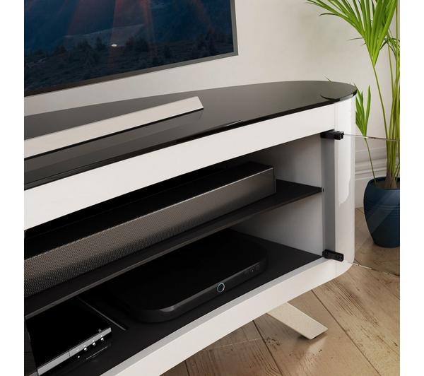AVF Bay 1500 mm TV Stand - White image number 5