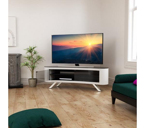 AVF Bay 1500 mm TV Stand - White image number 6