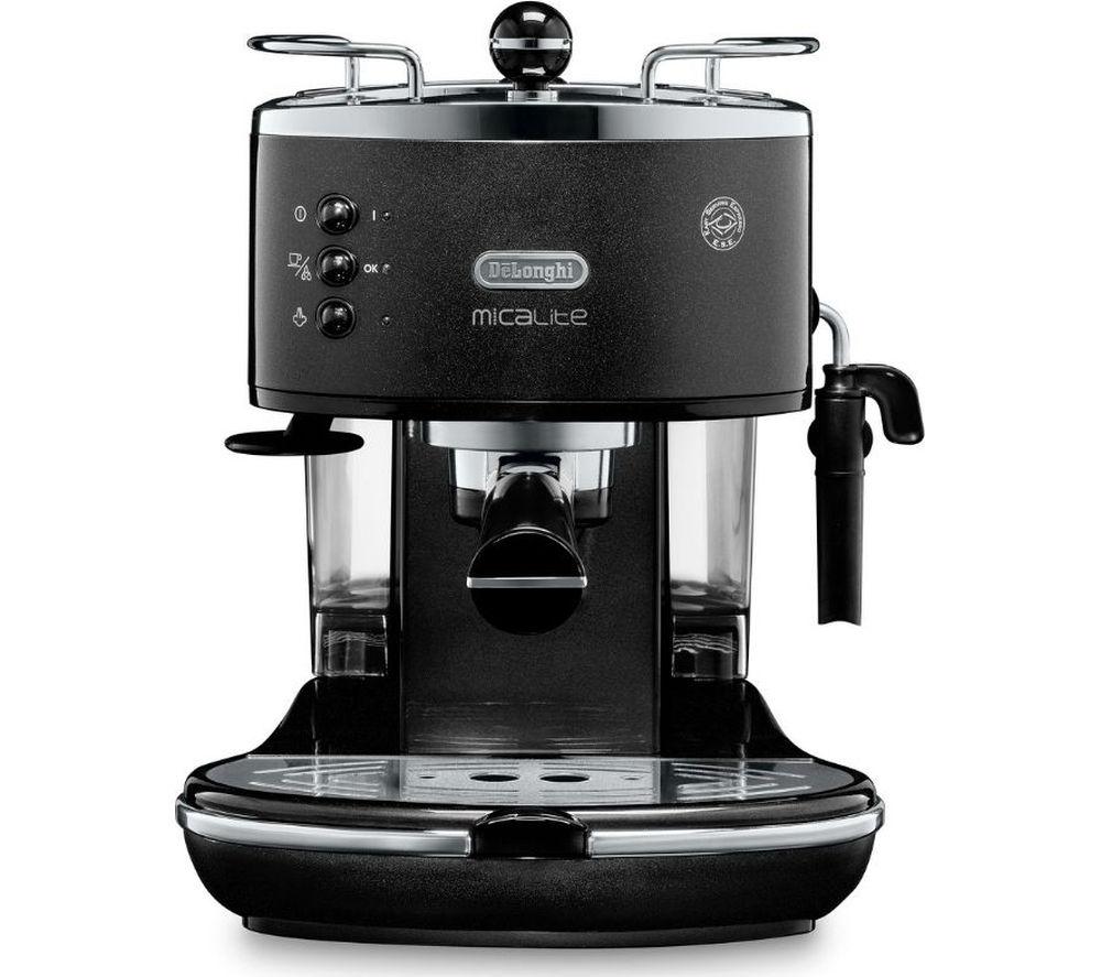 DELONGHI Icona Micalite ECOM311.BK Coffee Machine ? Black