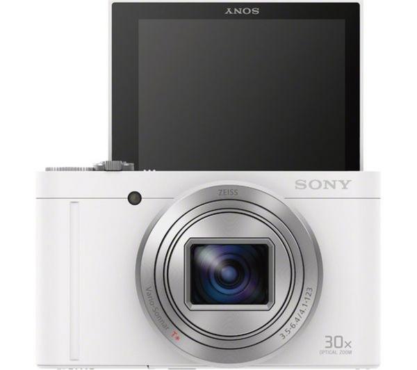 SONY Cyber-shot DSC-WX500W Superzoom Compact Camera - White image number 10