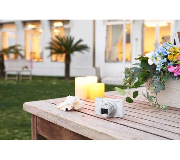 SONY Cyber-shot DSC-WX500W Superzoom Compact Camera - White image number 13
