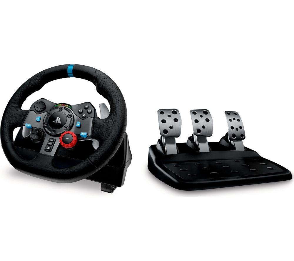 LOGITECH Driving Force G920 Xbox & PC Racing Wheel & Pedals - Black
