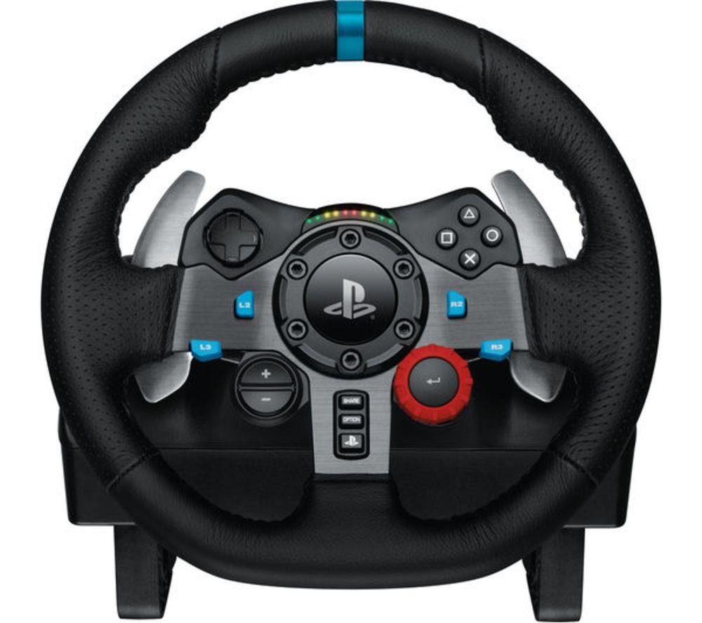 Logitech G920 Driving Force Racing Wheel for Xbox X S One PC MAC + Gear  Shifter