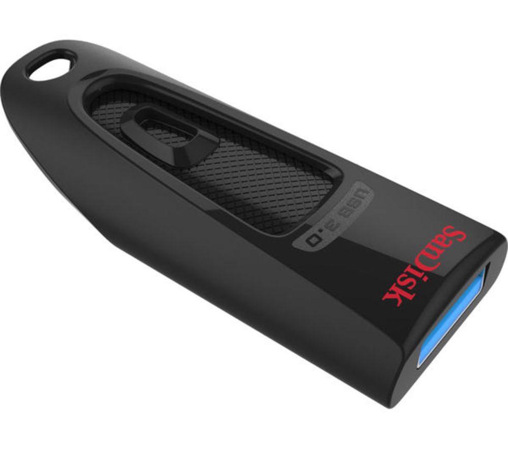 SANDISK Ultra USB 3.0 Memory Stick - 64 GB, Black image number 2 of 12