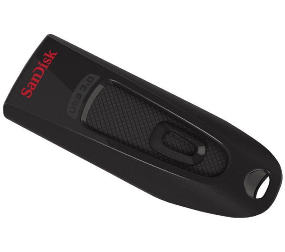 SANDISK Ultra USB 3.0 Memory Stick - 64 GB, Black image number 3 of 12
