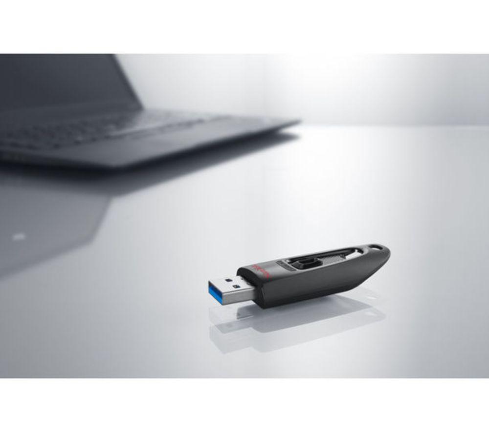 SANDISK Ultra USB 3.0 Memory Stick - 64 GB, Black image number 4 of 12