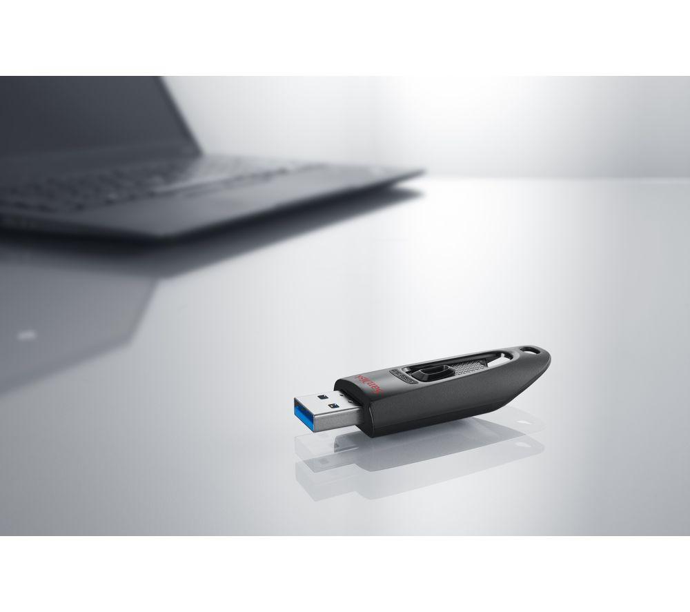 SANDISK Ultra USB 3.0 Memory Stick - 64 GB, Black image number 8 of 12