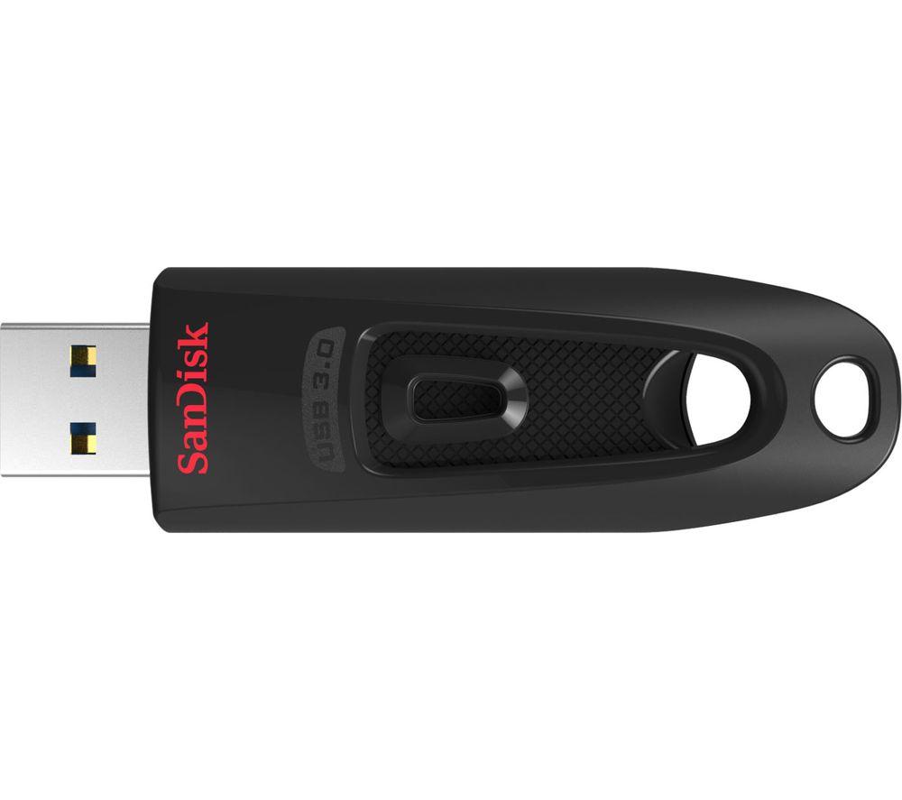 SANDISK Ultra USB 3.0 Memory Stick - 64 GB, Black image number 9 of 12