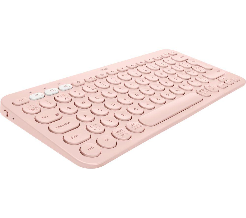 Image of LOGITECH K380 Wireless Keyboard - Rose