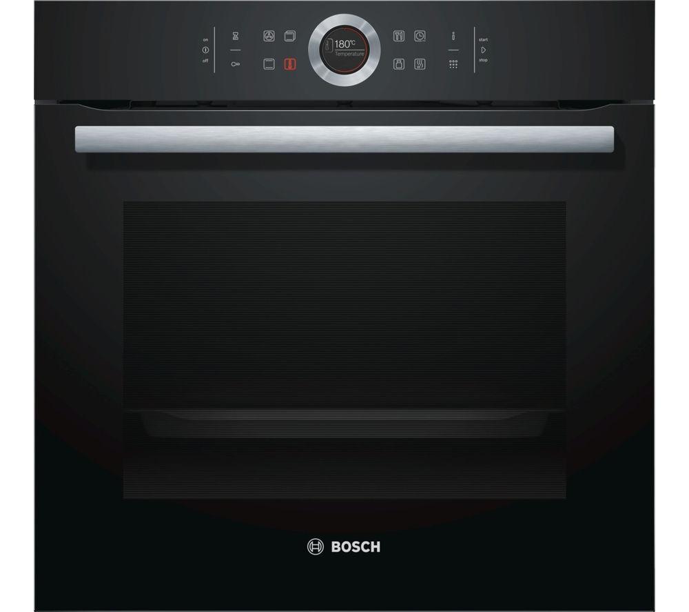 BOSCH Series 8 HBG674BB1B Electric Pyrolytic Oven - Black
