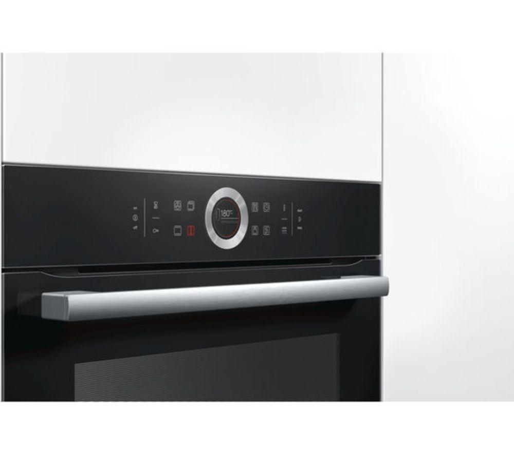 BOSCH Series 8 HBG674BB1B Electric Pyrolytic Oven - Black image number 3 of 9