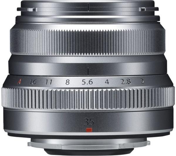 Buy FUJIFILM Fujinon XF 35 mm f/2 R WR Standard Prime Lens | Currys